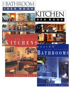 キッチン、バスルームの参考書籍も各種ご用意